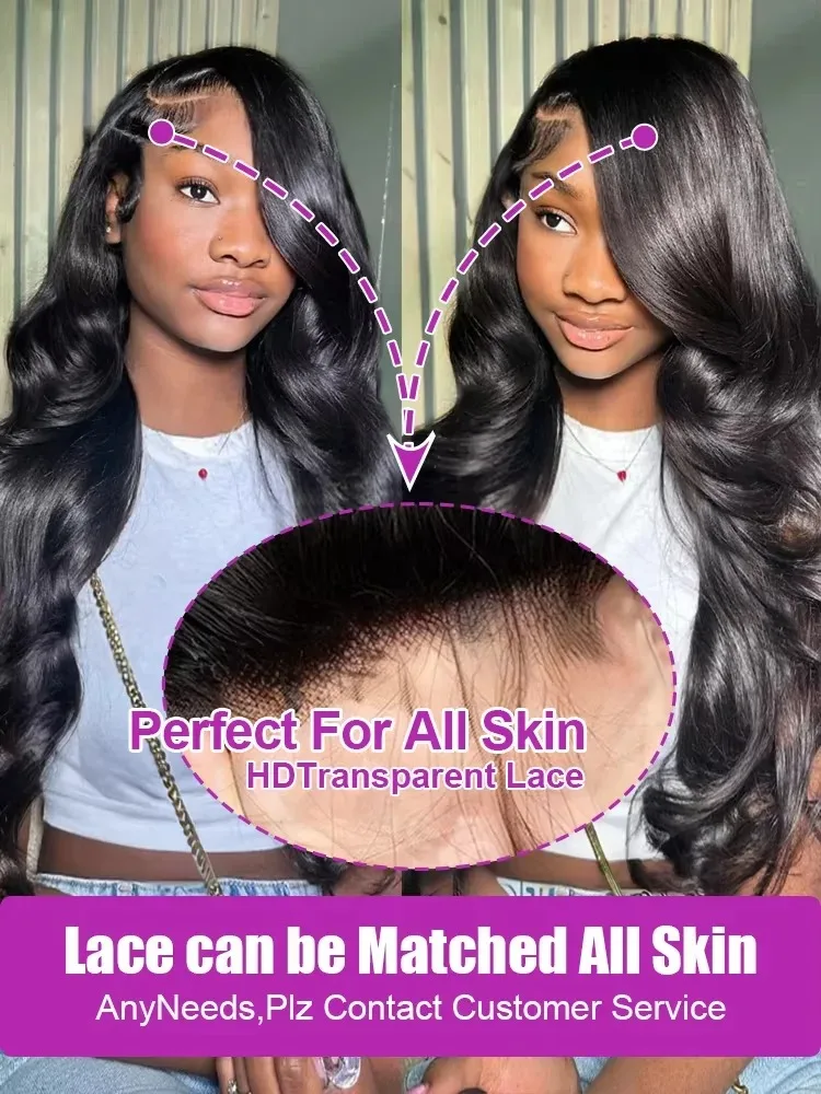Body Wave Glueless Wig Human Hair 6x4 5x5 9x6 7x5 Lace Closure Wig Human Hair 13x4 13x6 360 Lace Frontal Wig 100% Human Hair 6