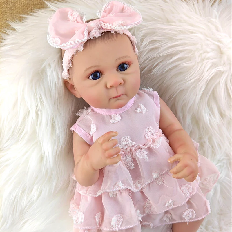 1pcs 18Inch 46Cm Full Body Soft Touch Vinyl Bettie Girl