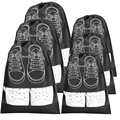 Black 6Pcs