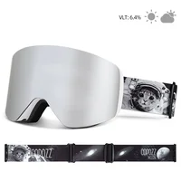 COPOZZ OTG Ski Goggle Snowboard Mask For Men Women Yellow Lens Case Eyewear Kit Cylindrical UV400 Protection Snow Glasses Adult 2
