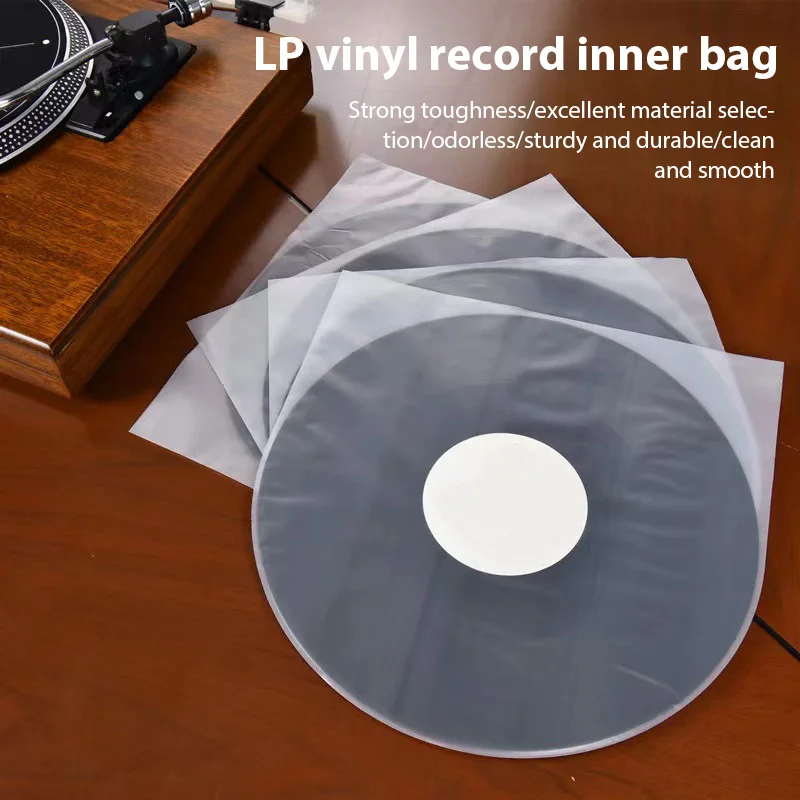 Anti-static Vinyl Record Protector Inner Sleeves 50PCS 12