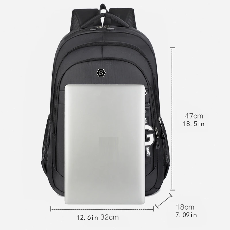 Travel backpack with large capacity and durability, a laptop backpack suitable for campus travel and commuting, suitable for dif