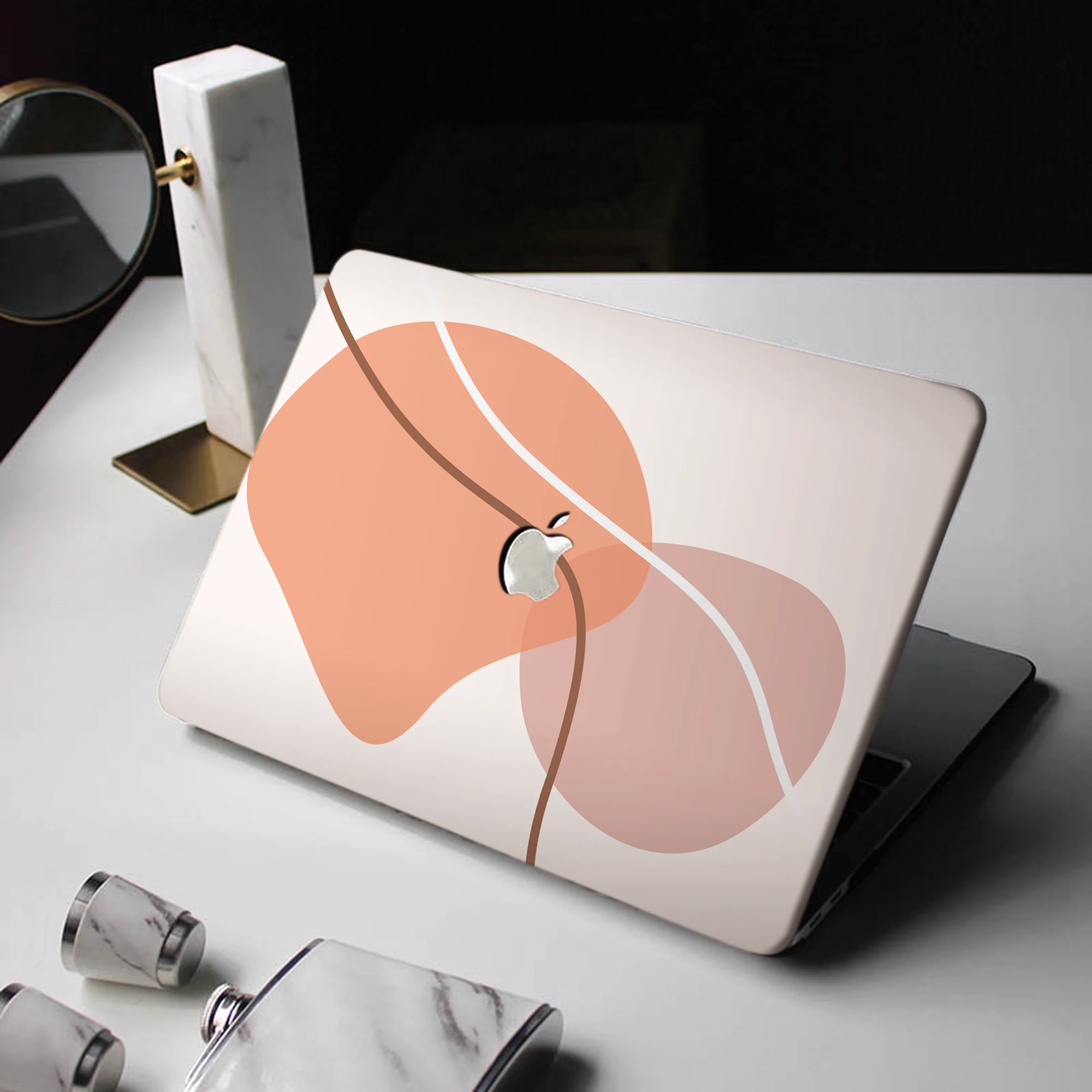 Capa Abstrata Colorida para Laptop para Macbook Air 13 m2 A2681 A2337 A2179 A2338 Chip m1 Pro A2289 Mac Book A1466 Versão Mais Recente 2023