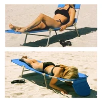 Outdoor Portable Backpack Beach Chair Reclining Chair Folding Beach Lounge Chair 3