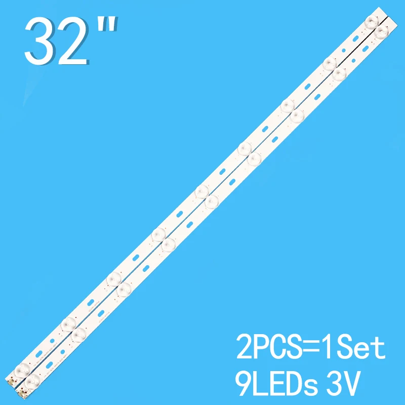Universal 32 inch 9-light LED backlight strip for YH-32C-0D35-590X15-9LED VER111