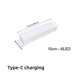 Wireless Rechargeable LED Motion Sensor Night Light (3 colors in one Lamp)