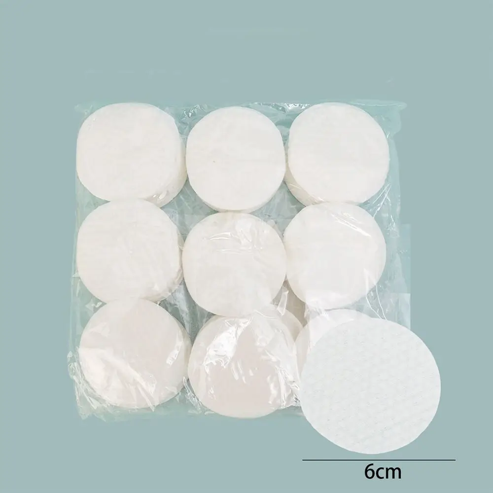 600pcs 피부 친화적인 일회용 메이크업 코튼 와이프 부드러운 진주 질감의 페이셜 퍼프 코튼 패드 클렌징 페이퍼 페이스 케어 도구