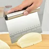 Stainless Steel Pasty Cutters DIY Dough Cake Scraper With Scale Pastry Spatulas Buttercream Edge Smoother Cake Decorating Tools 2