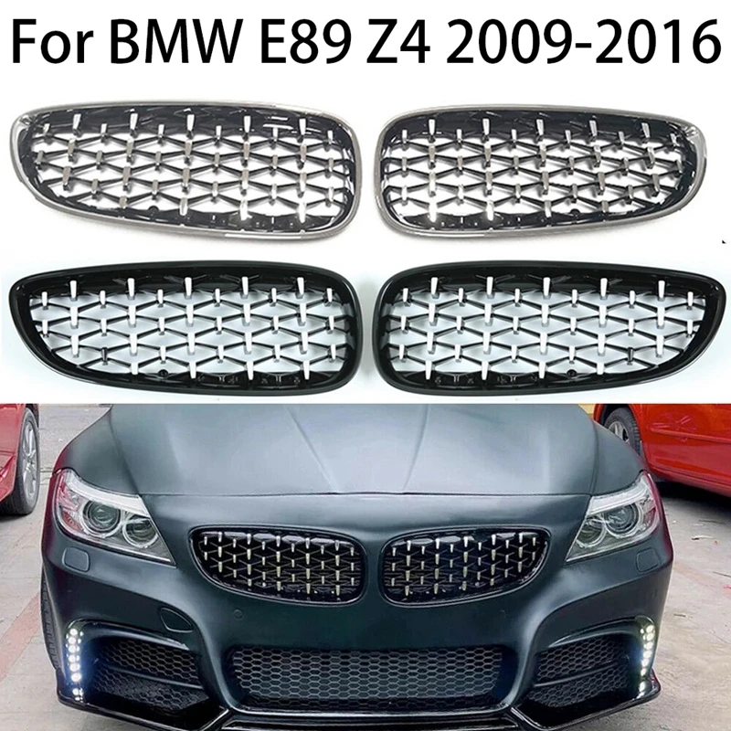 Diamond-Styling-Car-Front-Radiator-Grill-Grille-Bumper-for-BMW-Z4-E89 ...