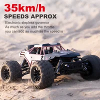 Top 8808 RC Cars 2.4G Speed Racer With LED 4WD 390 Motor Drift Remote Control Off Road Multicolor Truck Toys For Adults and Kids 2