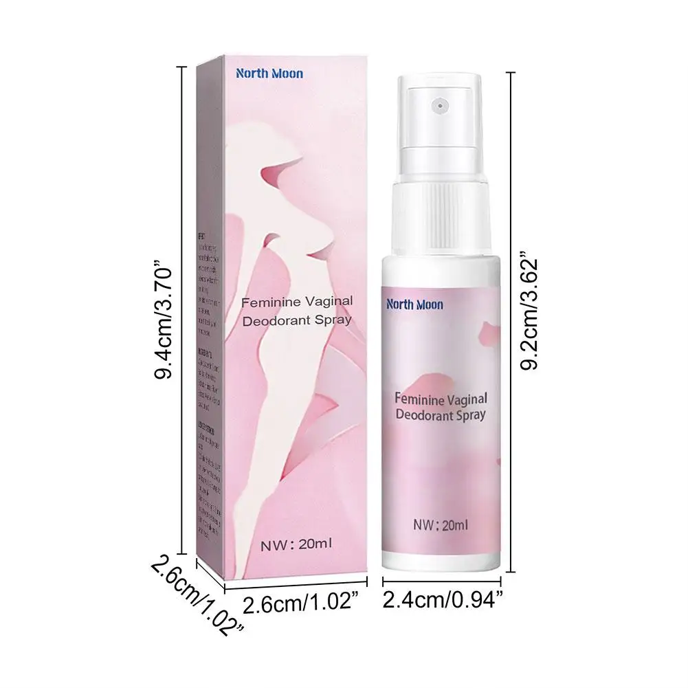 Women Private Parts Spray Natural Plant Vaginal Deodorant Spray Moisturizing Vaginal Care Intimate Part Feminine