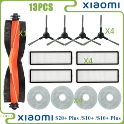 Premium Accessories Kit for Xiaomi Robot Vacuum - Main Roller, Side Brush, HEPA Filter, and Mop Cloth (13PCS)
