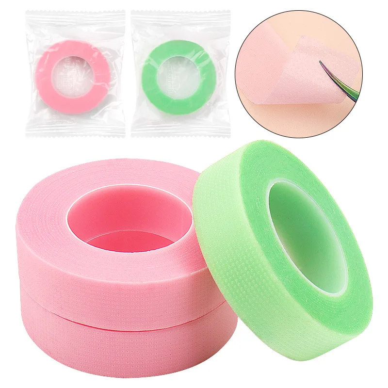 

Eyelash Tape 5 Rolls Breathable Non-woven Cloth Adhesive Tape for Hand Eye Stickers Makeup Tools Eye Patches for Extension