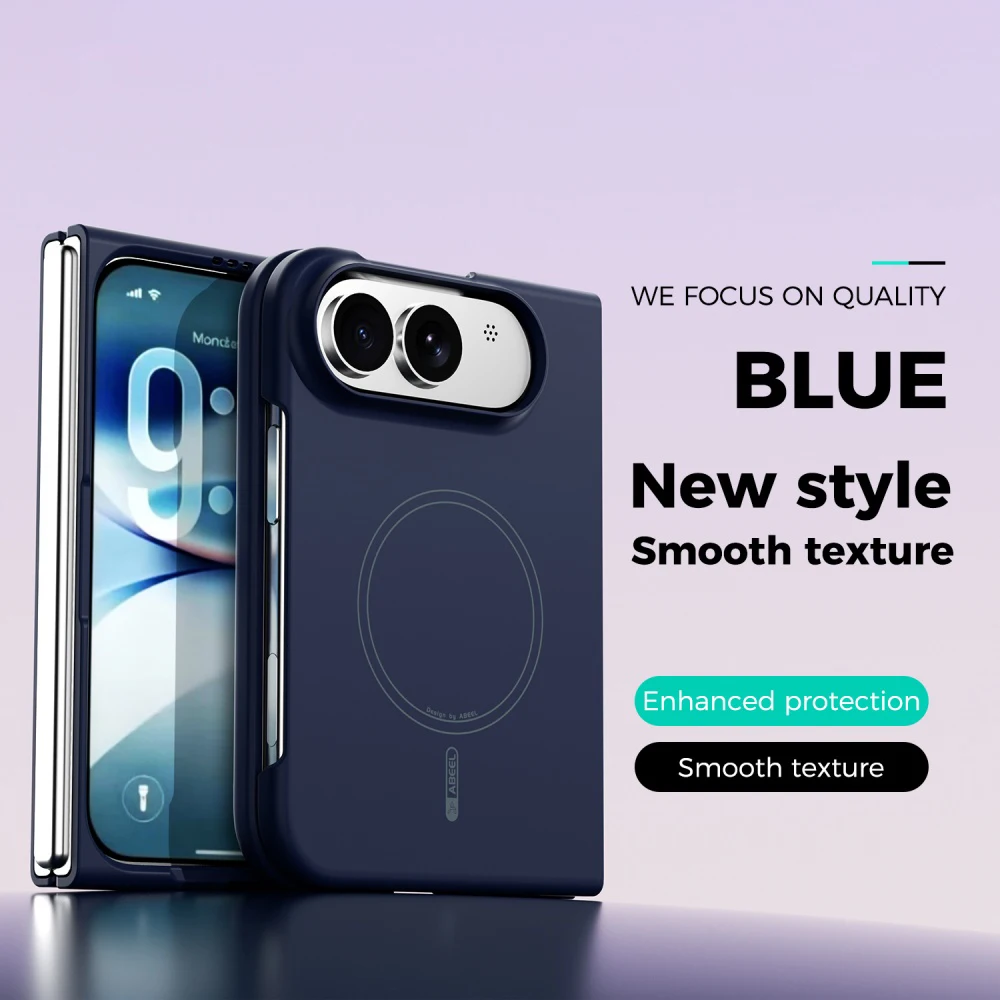 Premium Liquid Silicone Magnetic Phone Case with Double-Layer Shockproof Protection and Anti-Slip Matte Finish