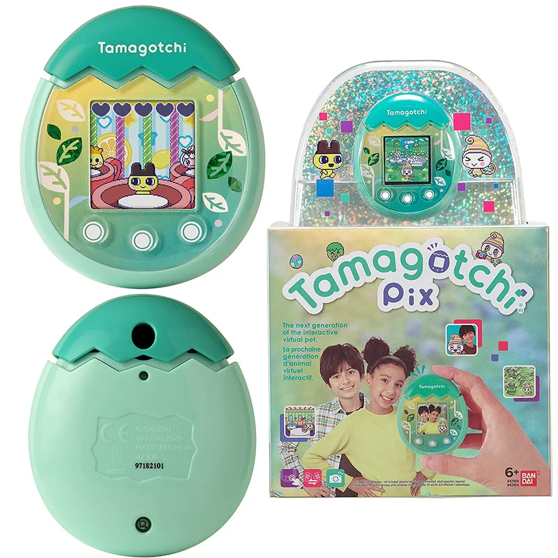 たまごっちpix Amazon | Bandai America - Tamagotchi Pix, Purple