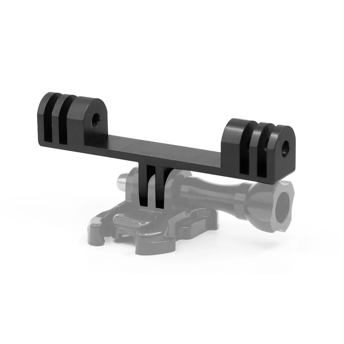 Doppels tativ adapter halterung Brücken erweiterungs brücken arm für Gopro 13 12 Osmo Action Kamera Selfie Blitzlicht halter – Detail 40