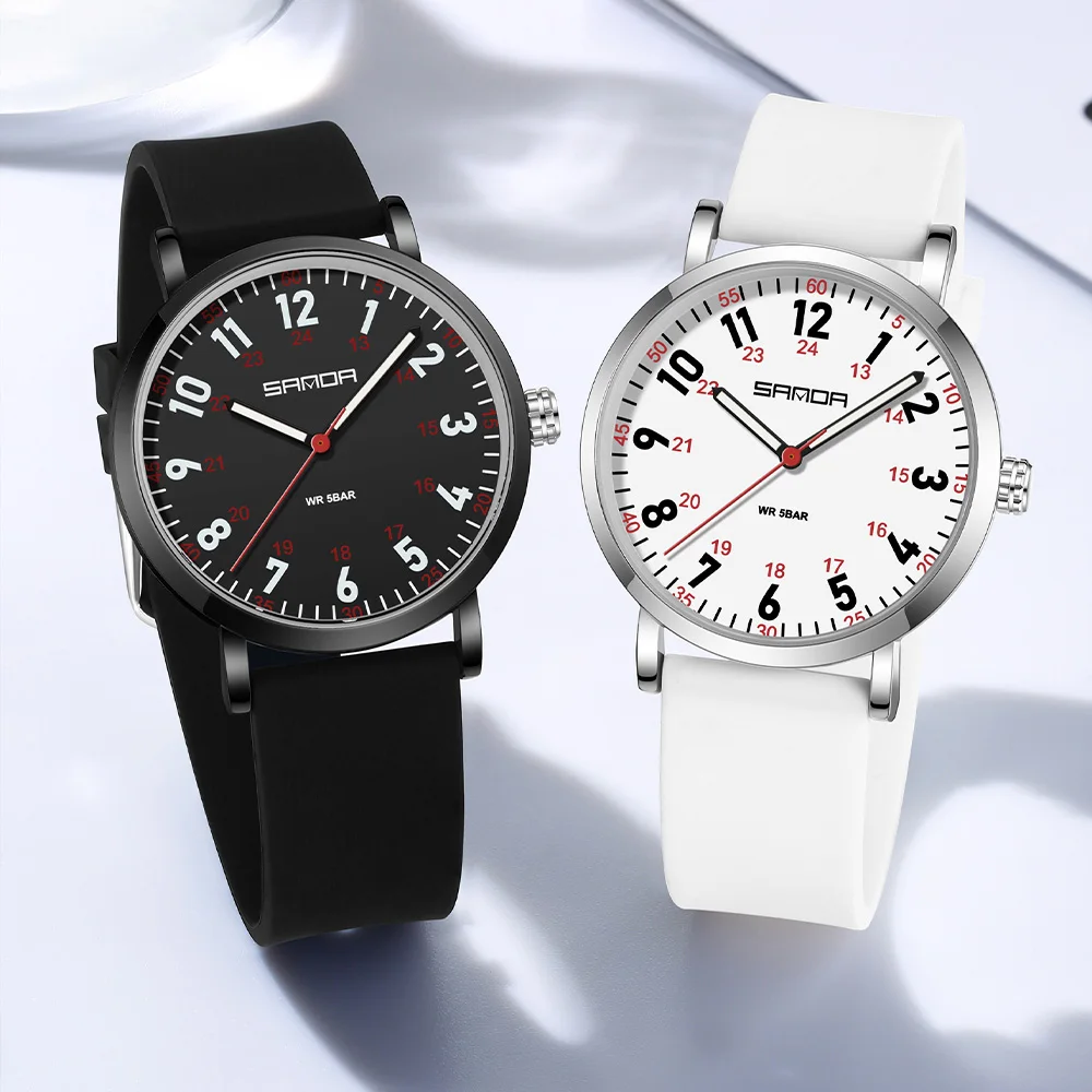Fashion Ultra-thin Women's Watches, Soft silicone strap Designer Quartz Watch For Woman,Simple Elegant Analog Lady Wristwatches 4