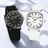 Fashion Ultra-thin Women's Watches, Soft silicone strap Designer Quartz Watch For Woman,Simple Elegant Analog Lady Wristwatches 4