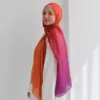 1 pièces Ramadan Hijab imprimé léopard femmes bohème aquarelle doux musulman Hijabs Floral respirant châle enveloppement écharpe foulard chaud