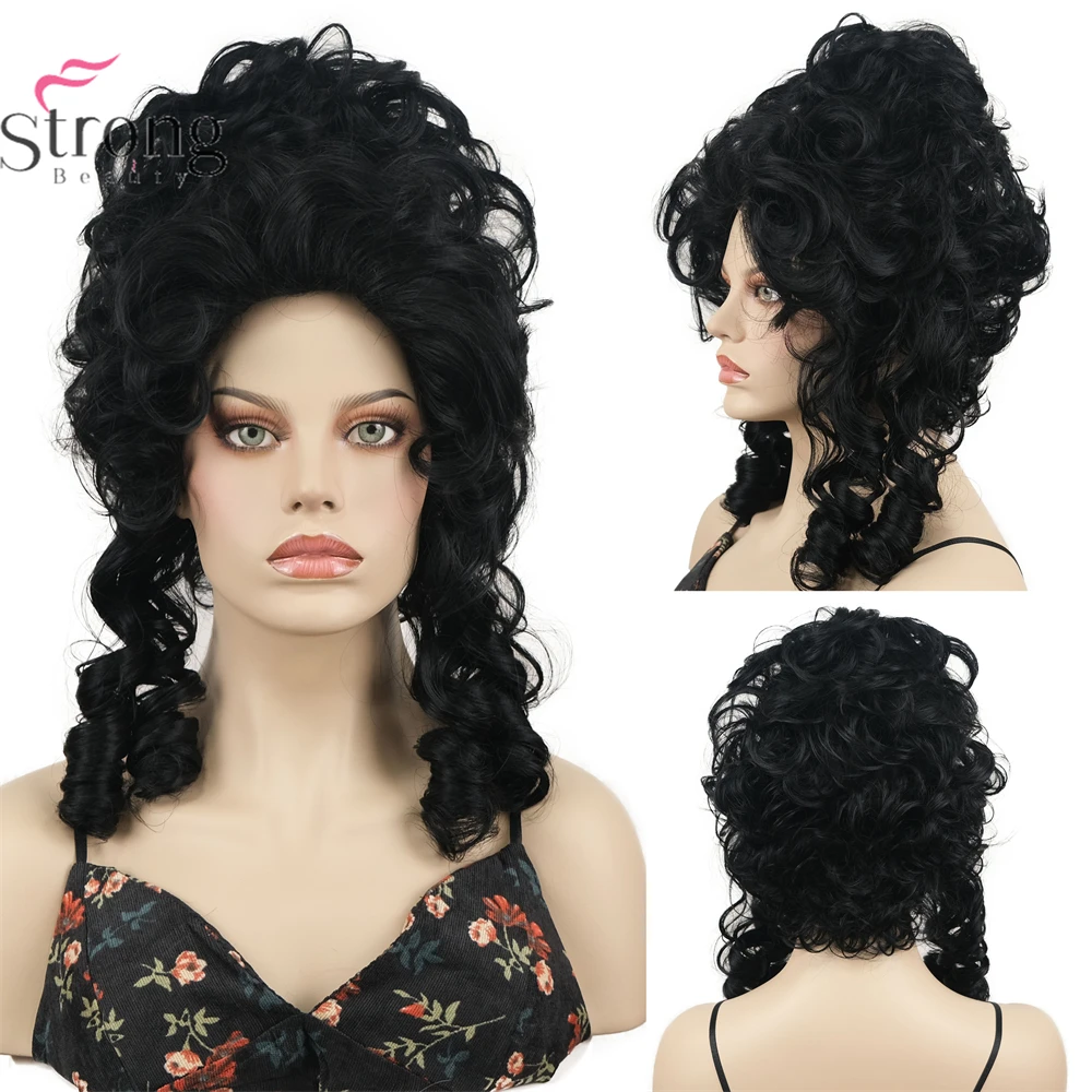 Long Wig Fringe Halloween Abba Fancy Dress Witch 80's Katy Perry Straight Hair E - Foto 8