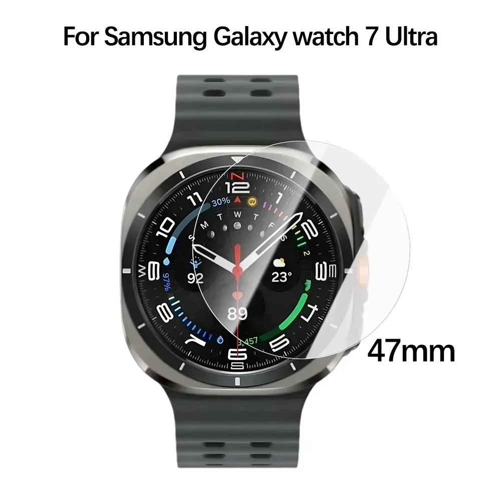 Premium Tempered Glass Screen Protectors for Smartwatches - 9H Hardness