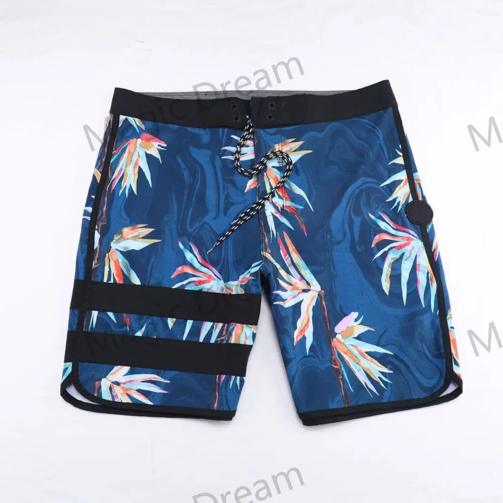 2024 Summer New Waterproof Beach Shorts Men Phantom Bermuda Board Shorts Swim Quick Dry Casual Diving Surfwear Plus Swimwear 5