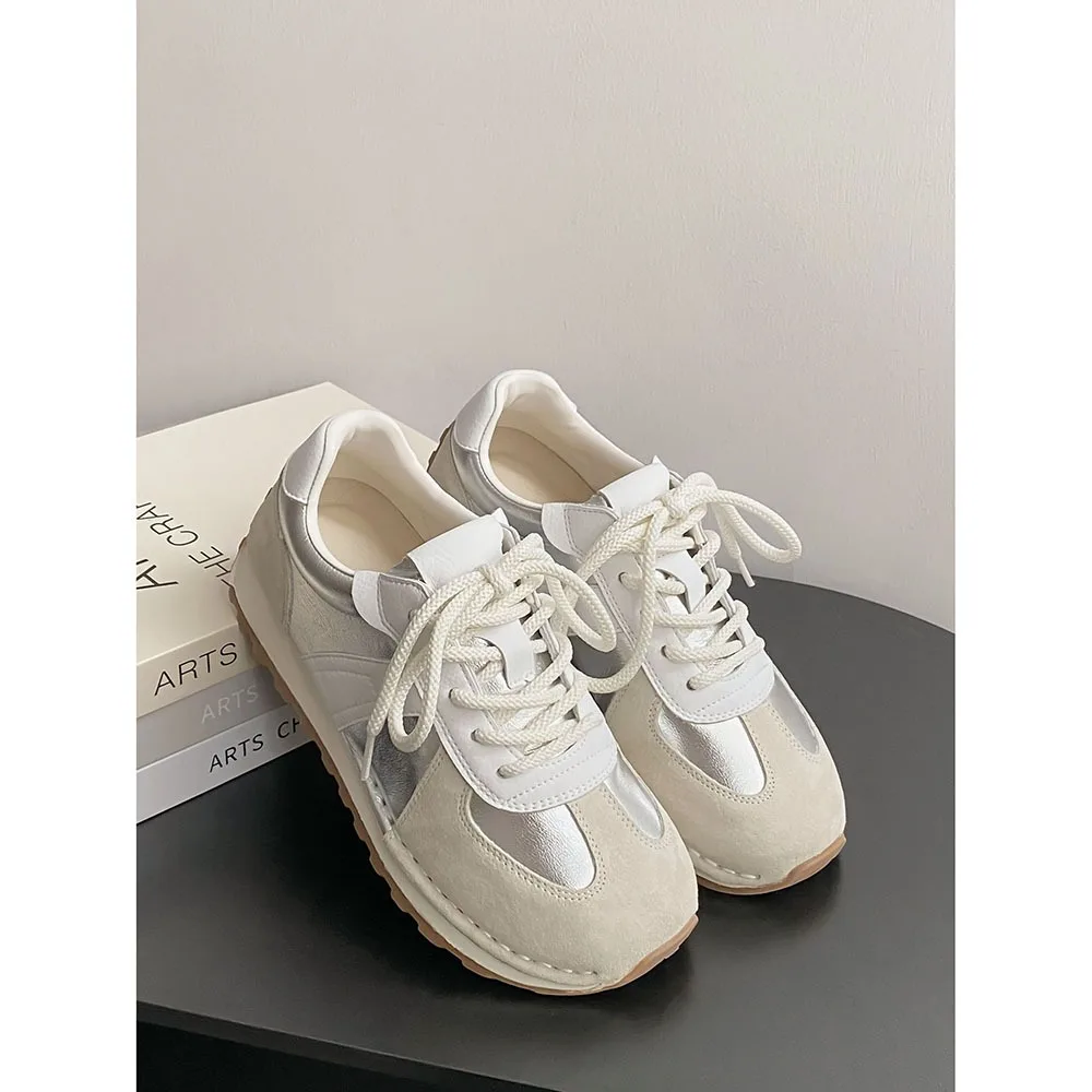 2024 Spring New Women Thick Sole Sports Outdoor Shoes Breathable Women Casual Shoes Lightweight/Comfortable Women Shoes 24-192