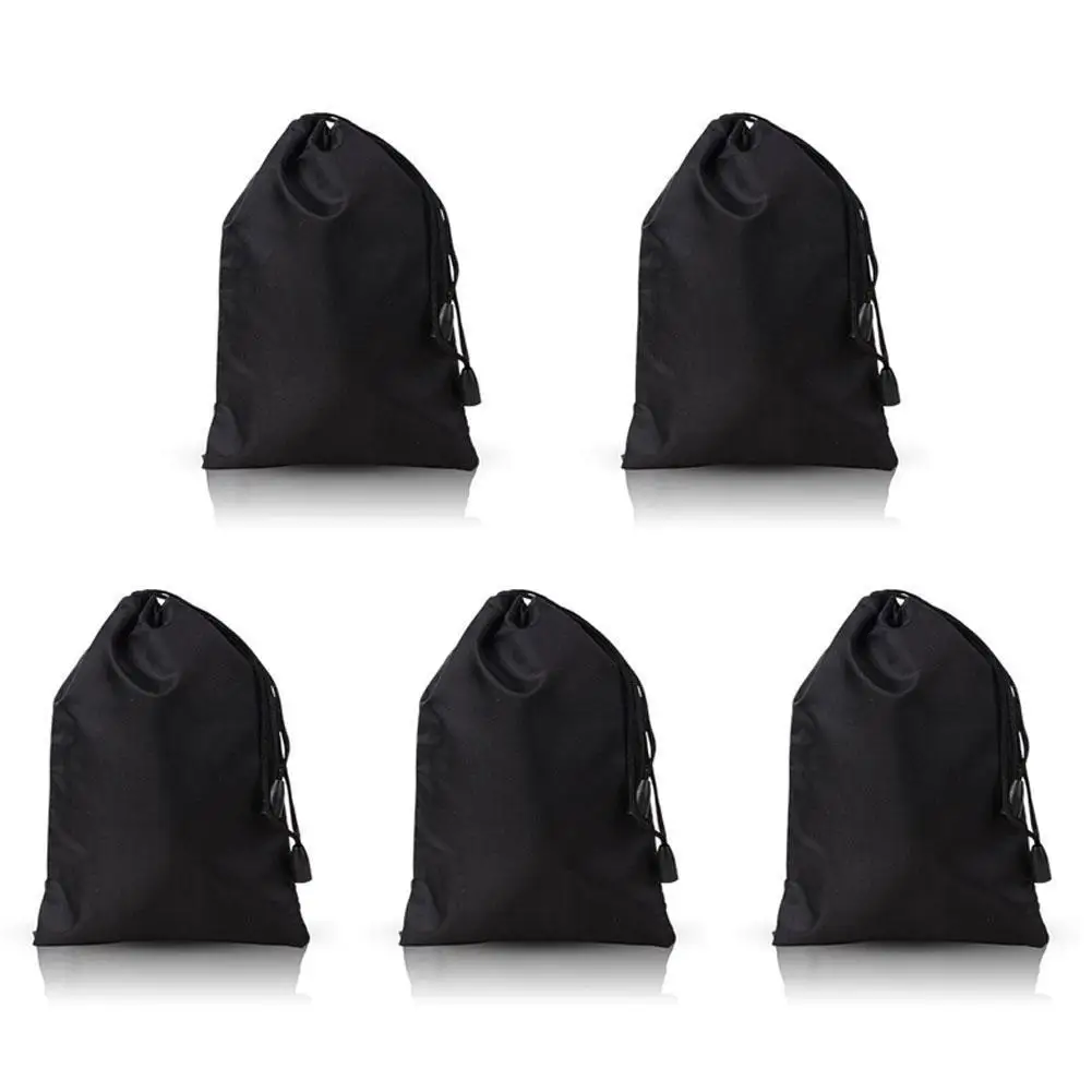 

5pcs Nylon Drawstring Storage Bag Pouch Multi-Functional Bag Ditty Bags for Travel & Outdoor Activity 16x11cm Storage Bag