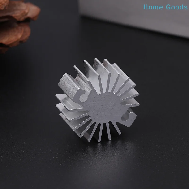 Prefered23mmX10mm LED 또는 단일 칩용 1W 방열판 라디에이터 방열판 알루미늄 가정용 램프 라디에이터 교체 가능