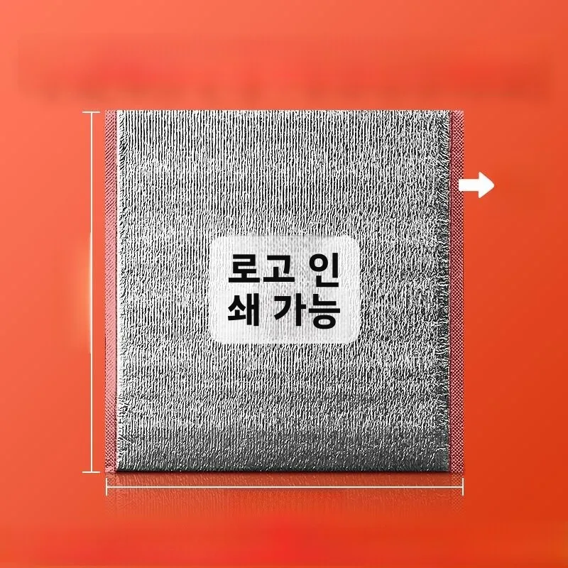 두꺼운 절연 가방 냉동 가방 일회용 식품 배달 포장 피자 바베큐 보온 과일 아이스크림 전용
