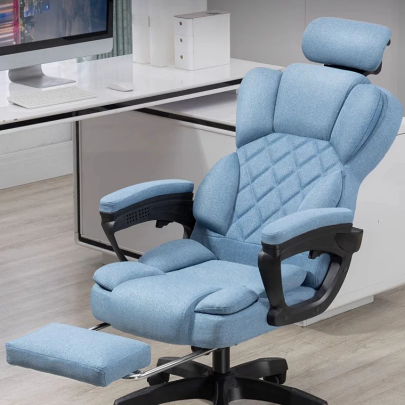 Living Room Recliner Ergonomic Office Chairs Gaming Computer Conference Desk Office Chairs Comfy Swivel Stuhl Furniture WZ50OC