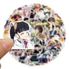 10/30/50/100PCS Mix Cartoon Anime Stickers Naruto Jujutsu Kaisen Attack On Titan Decals DIY Laptop Phone Car Sticker for Kid Toy 3