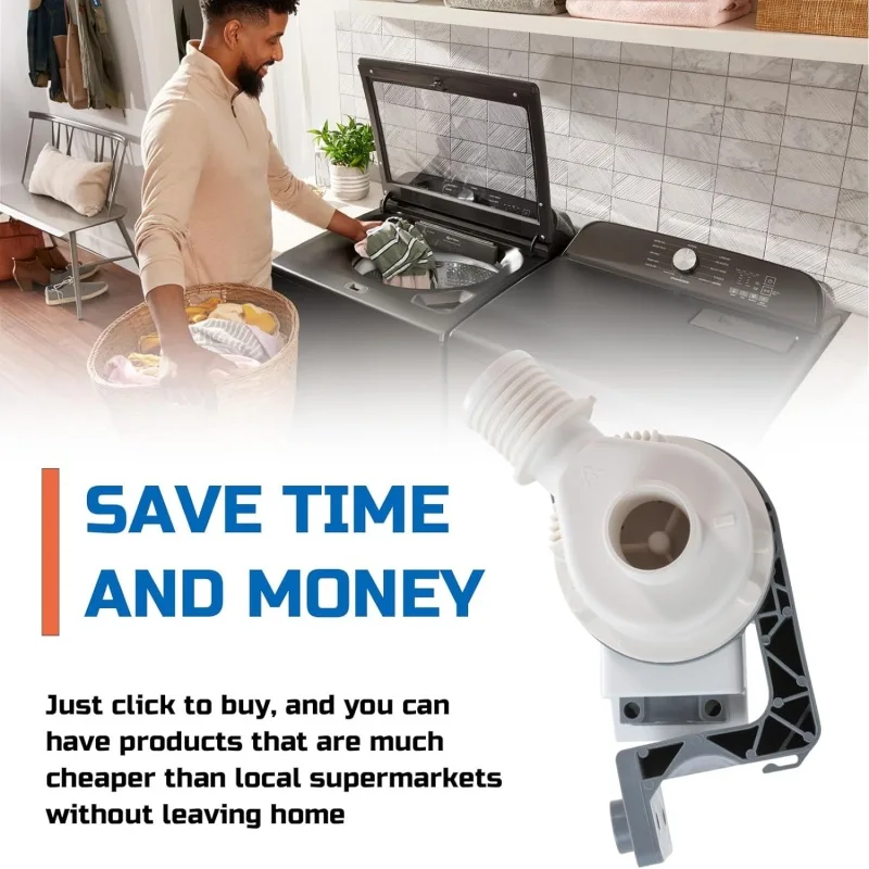 W10876600 W10727777 Rondella Pompa Di Scarico Parte Di Ricambio Per Whirlpool Kenmore Crosley Maytag Lavatrice Ap6004933 Ps11738156