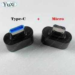 Universal Type - C/Micro USB to USB Adapter - OTG Data Connector (Black T - M)