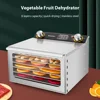 Dehydrators for Food and Jerky with 24H Timer 5 Drying Racks 400W 30-90℃ Vegetable Fruit Dehydrator Temperature Control 6