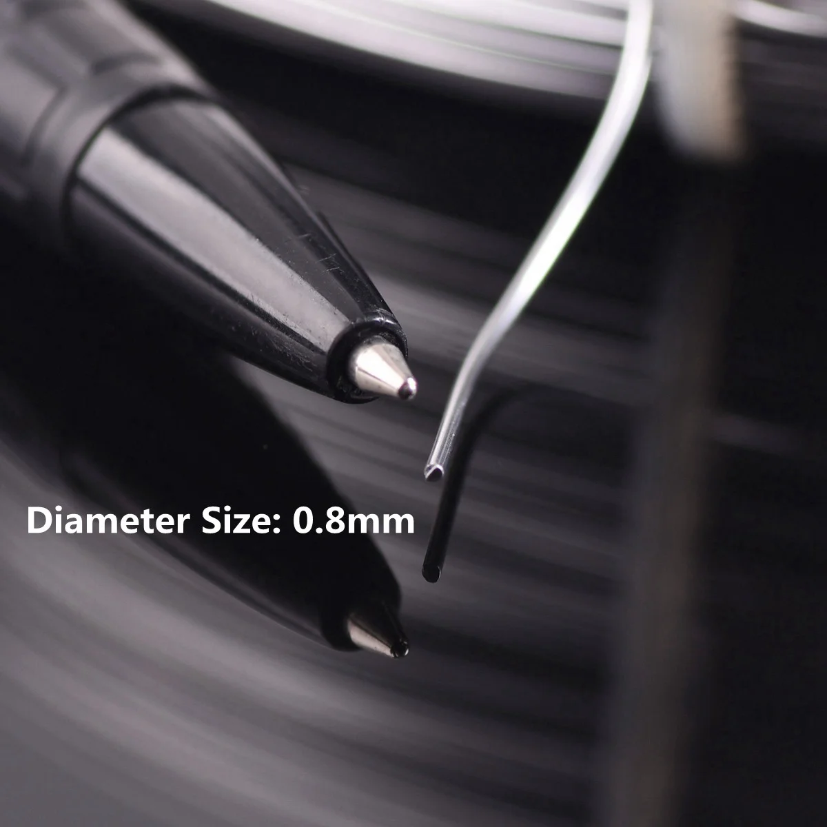 1 Roll Large 0.8mm 500g Aluminium Soft Metal Crafts Beading Wire for Jewelry Making DIY