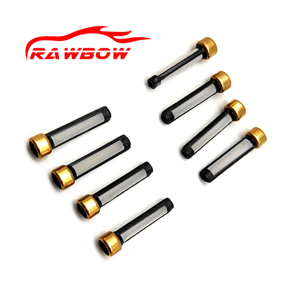 50/100PCS 06H906036G Fuel Injector Micro Filter For VW Golf Jetta Passat Audi A3 A4 A6 Q3 Q5 Skoda 2.0T (11032) Size：4.6*17.8mm