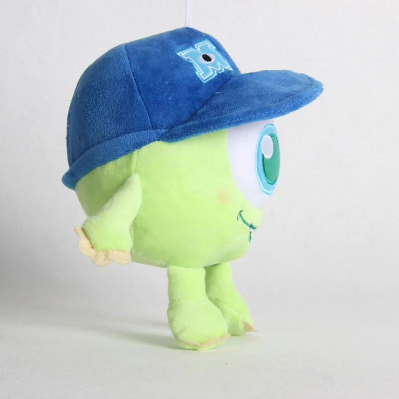 몬스터 대학교 마이크 와조스키 20cm 디즈니 픽사 봉제인형 Mr.Q 플러시 귀여운 애니메이션 생일 선물 24세 어린이용