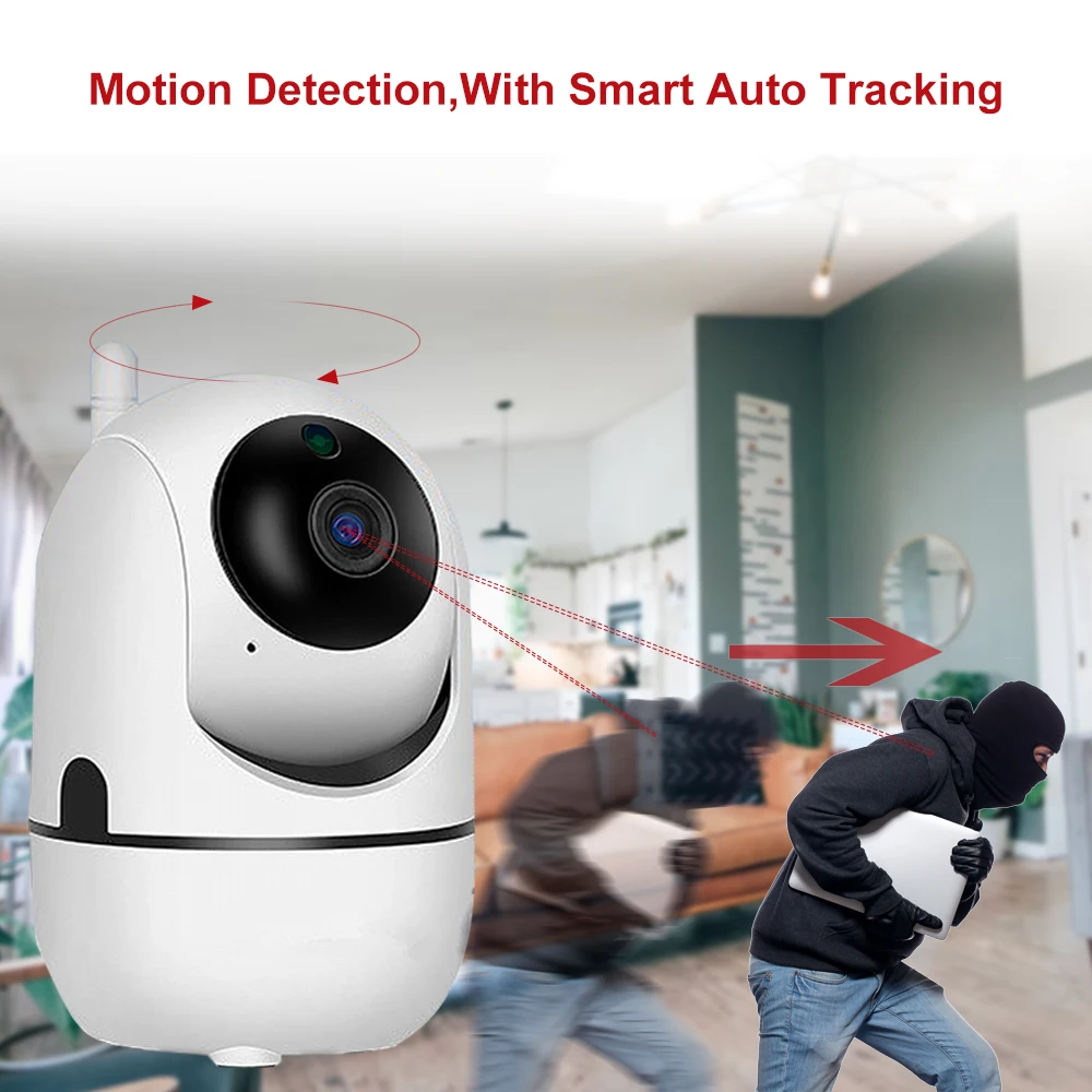 Anpviz 1080P Mini PTZ Camera Wifi Indoor Smart Baby Monitor Support 5G Wifi Auto Tracking YIIOT App View wireless baby monitor,video baby monitor