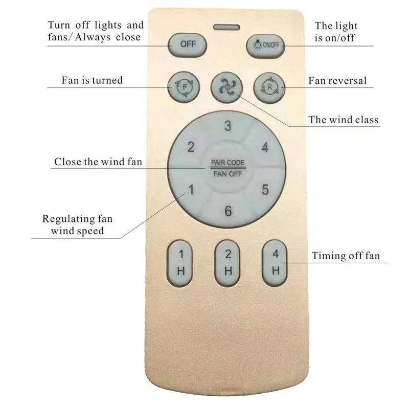 Retro Living Room Ceiling Fan Light Invisible Fan Motor 110V Nordic Restaurant Modern Bedroom Electric Decorative Lighting