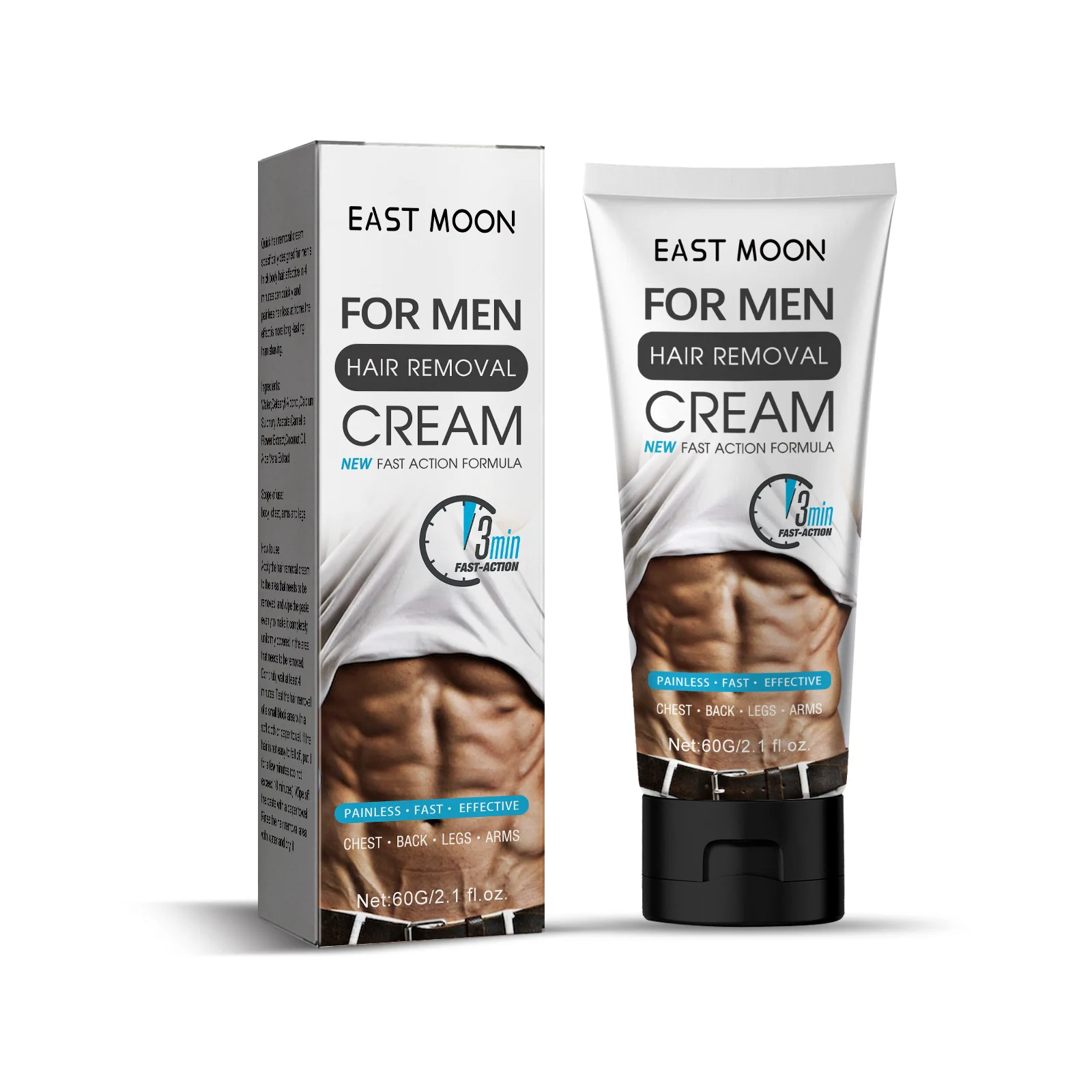 Men\'s Hair Removal Cream Men\'s underarms/arms /legs hair gently moisturizing and cleansing Skin care