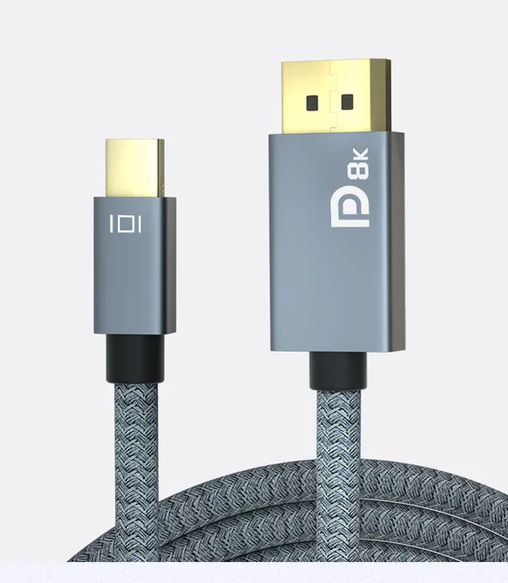 Cavo Mini DP A DisplayPort 8K - 2m, 8K@60Hz, 4K@144Hz, Per MacBook, IMac, Monitor