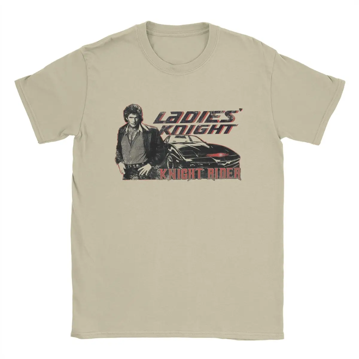 Fun Knight Rider Ladies Knight T-Shirt Uomo Girocollo T-Shirt In Puro Cotone T-Shirt Manica Corta Vestiti Estivi