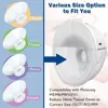 Silicone Flange Inserts for Breast Pumps Electric Breast Pumps Shield/Flange Nipple Tunnel Narrow Connector Feeding Essential 5