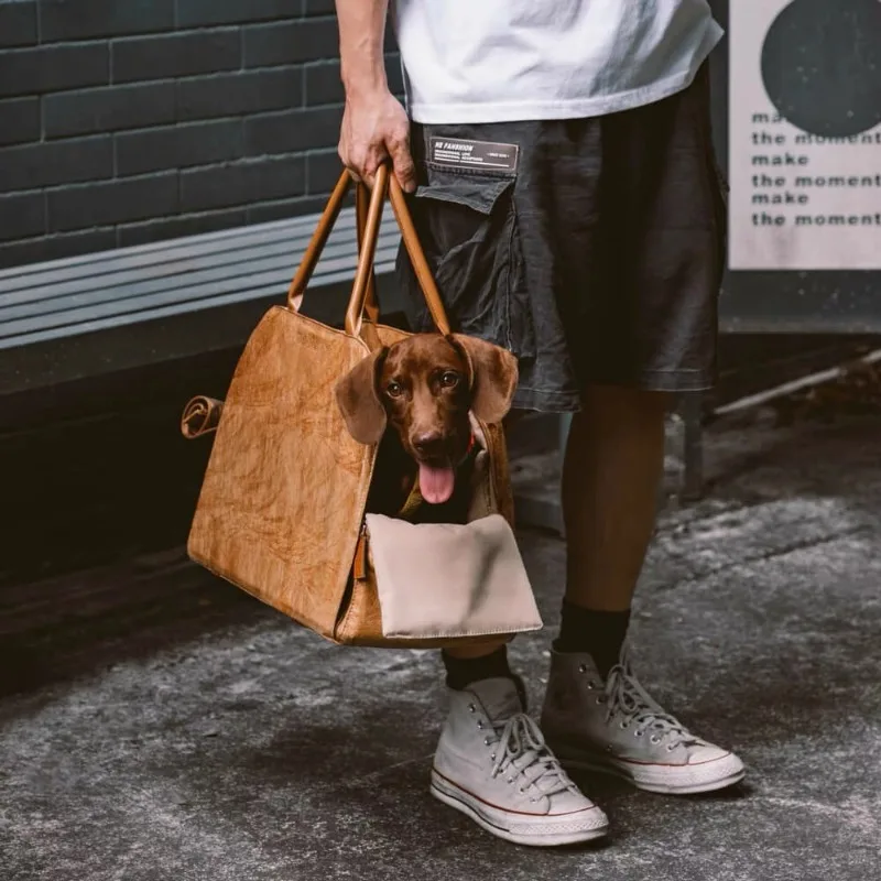 Multifunctional Pet Carrier Backpack Pet Travel Handbag Lightweight Travel Shoulder Bag for Cats Dogs Comfortable for Puppies
