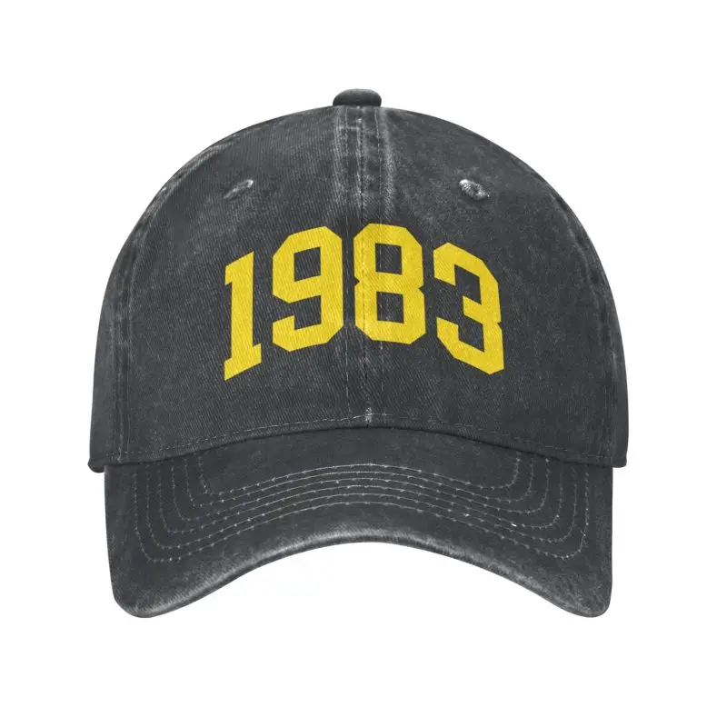 

Personalized Cotton Born In 1983 Birthday Gifts Baseball Cap Men Women Adjustable Dad Hat Sports