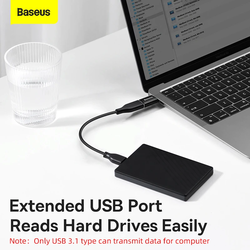 USB 3.1 OTG Adapter Type C Male to USB-A Converter 10Gbps For Macbook Xiaomi Huawei Samsung