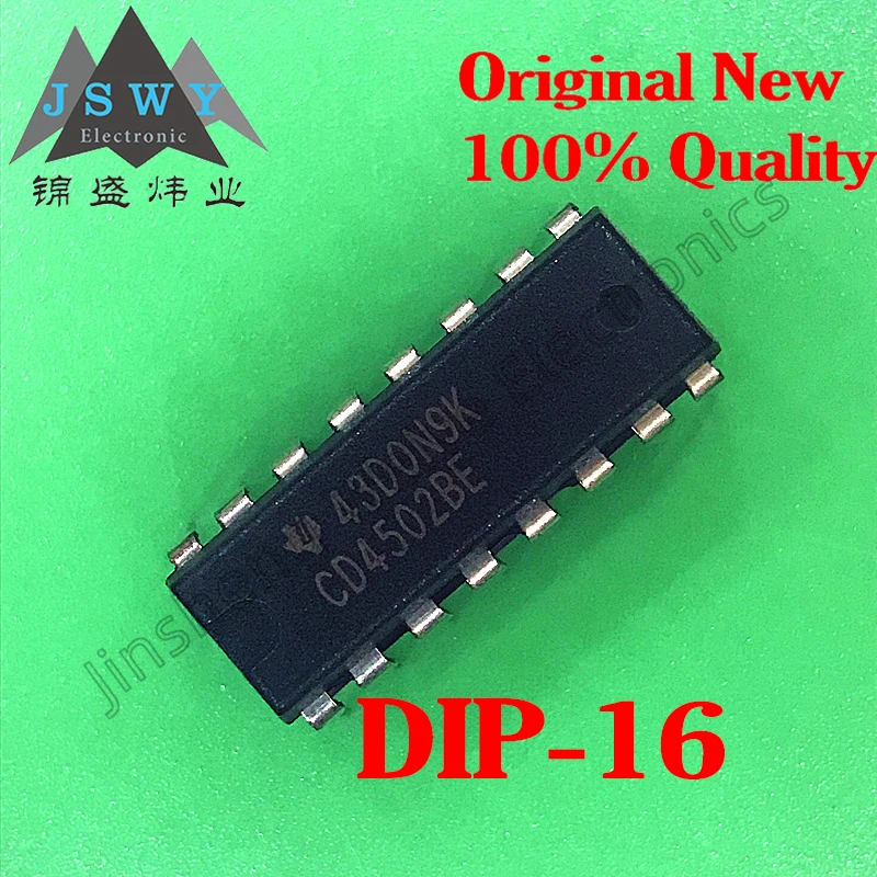 

Original Electronics CD4502BE CD4502 Brand New Spot DIP16 Six Inverting Buffer Chip IC BOM Component Matching Order 5~30PCS