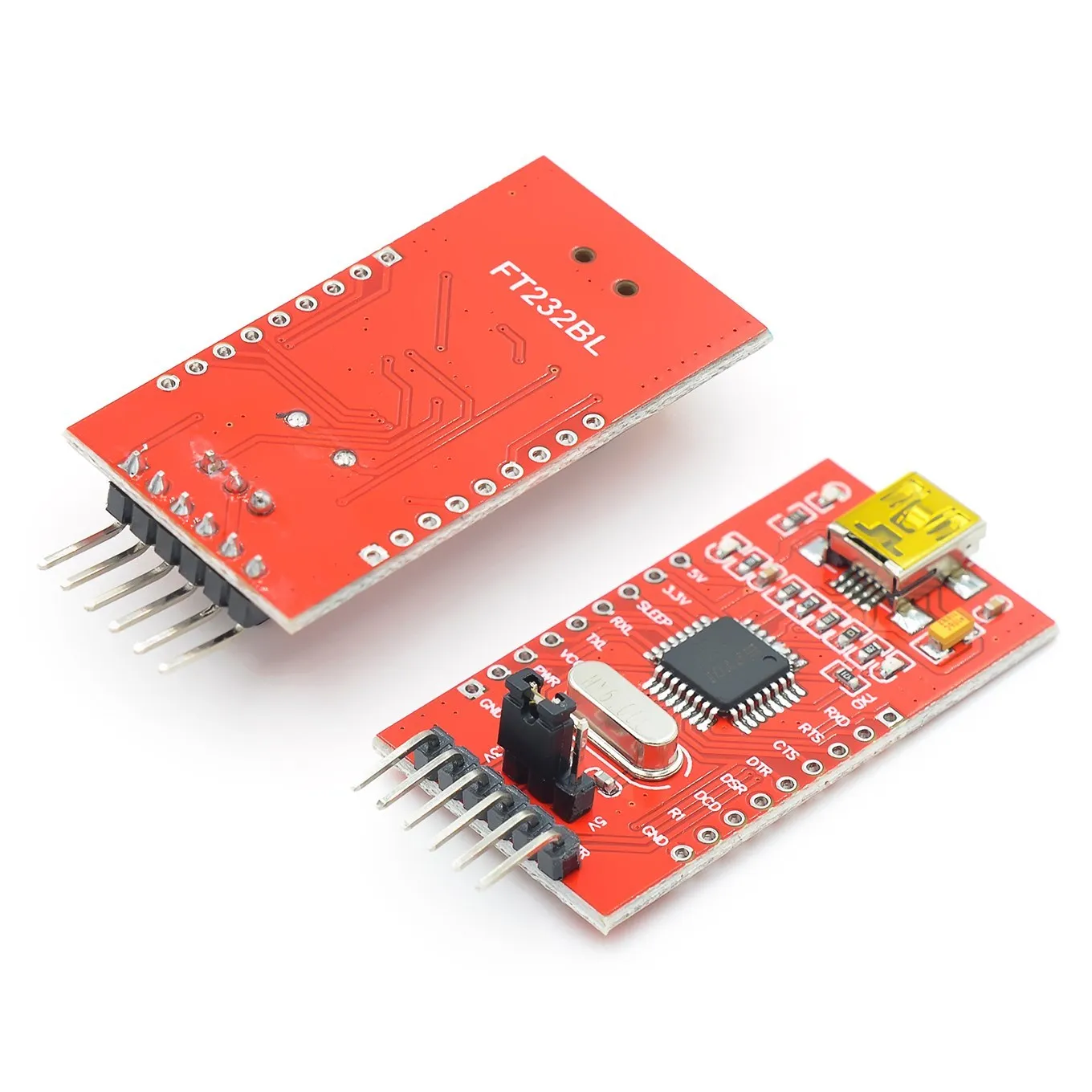Базовая плата коммутатора FT232BL FT232RL FTDI FT232 USB к TTL 5 в 3,3 В отладчик, кабель для скачивания в модуль последовательного адаптера для Arduino