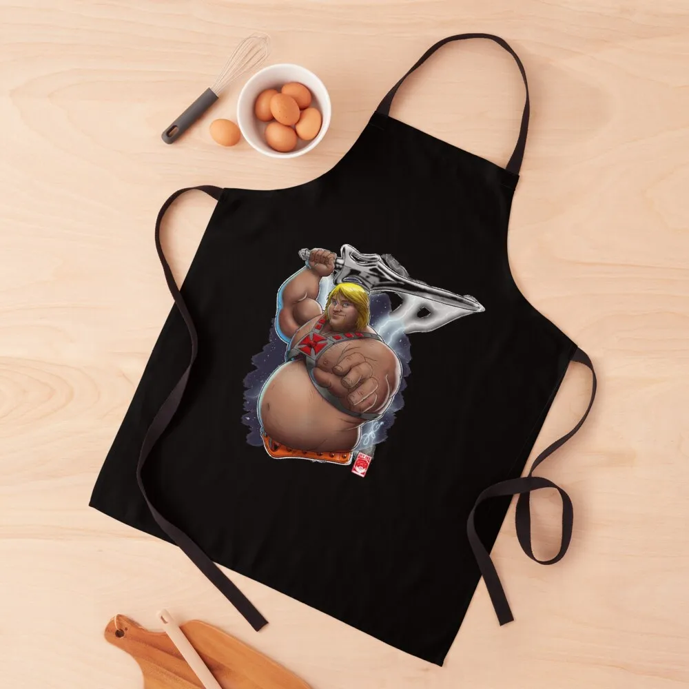 

Chunk-He-Man| Perfect Gift Apron men Women Kitchen Barista Men'ss Apron